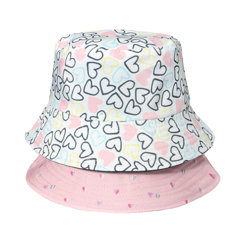Wholesale Polyester Heart Bucket Hat